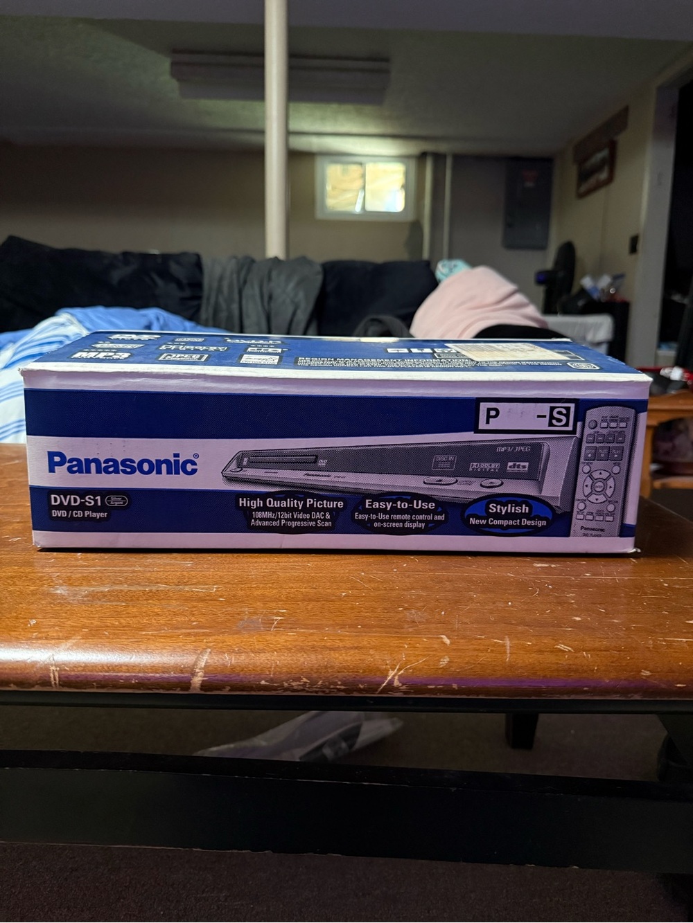 Panasonic DVD-S1 DVD/CD Player *NO REMOTE*